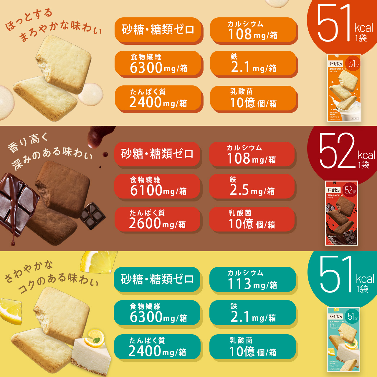 豆乳おからビスケット