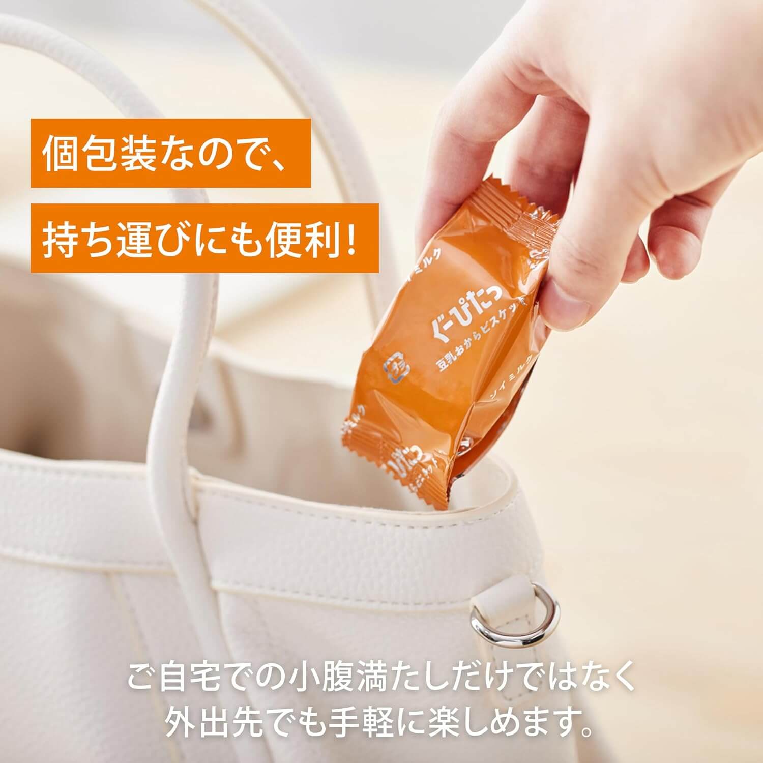 豆乳おからビスケット ソイミルク＆ショコラ 大袋 (個包装50袋入り / 1袋3枚入り) クッキー