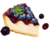 ブルーベリーチーズケーキイメージ
